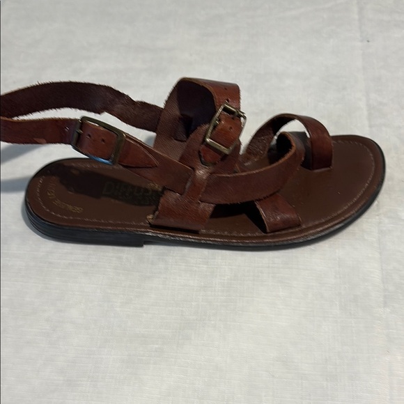 Dingo Brown Leather Sandals - Picture 4 of 4
